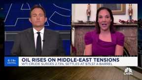 Oil facing a potential 'multi-front issue' with rising tensions in Middle East: RBC's Helima Croft