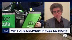Food delivery prices skyrocket as inflation hits apps