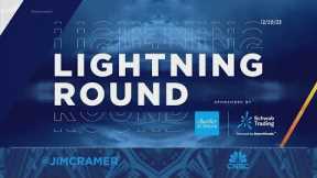 Lightning Round: Ring the register on Pinterest, let it come in a little, says Jim Cramer