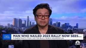 2024 is going to 'feel like a lot of tailwinds coming together', says Fundstrat's Tom Lee