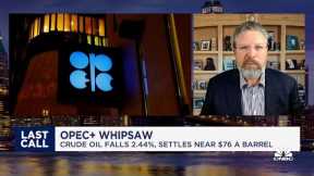 The market was more focused on OPEC's form and 'missed the content', says Cornerstone's Mike Rothman
