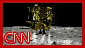 Japan’s lunar lander reaches the moon but is rapidly losing power