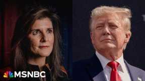 Nikki Haley calls Trump 'totally unhinged' during rally