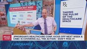 Biopharma companies have finally rediscovered the 'urge to merge', says Jim Cramer