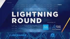 Lightning Round: I can't press the buy button on Chegg, says Jim Cramer