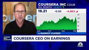 Coursera CEO Jeff Maggioncalda talks earnings, the AI boom and the labor market