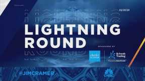 Lightning Round: Ring the register on Celestica, says Jim Cramer