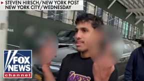 Illegal migrants in violent NYPD attack give middle finger after release