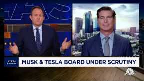 Tesla's board needs to get rid of 3-4 members, says shareholder Ross Gerber