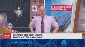 Jim Cramer sheds light on Enphase Energy's quarterly results