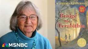 Books are a 'rehearsal for what you’re going to have to meet in life’: ‘Bridge to Terabithia’ author