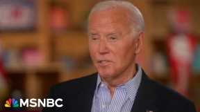 President Biden ‘completely ruling out’ exiting presidential race after ABC News interview