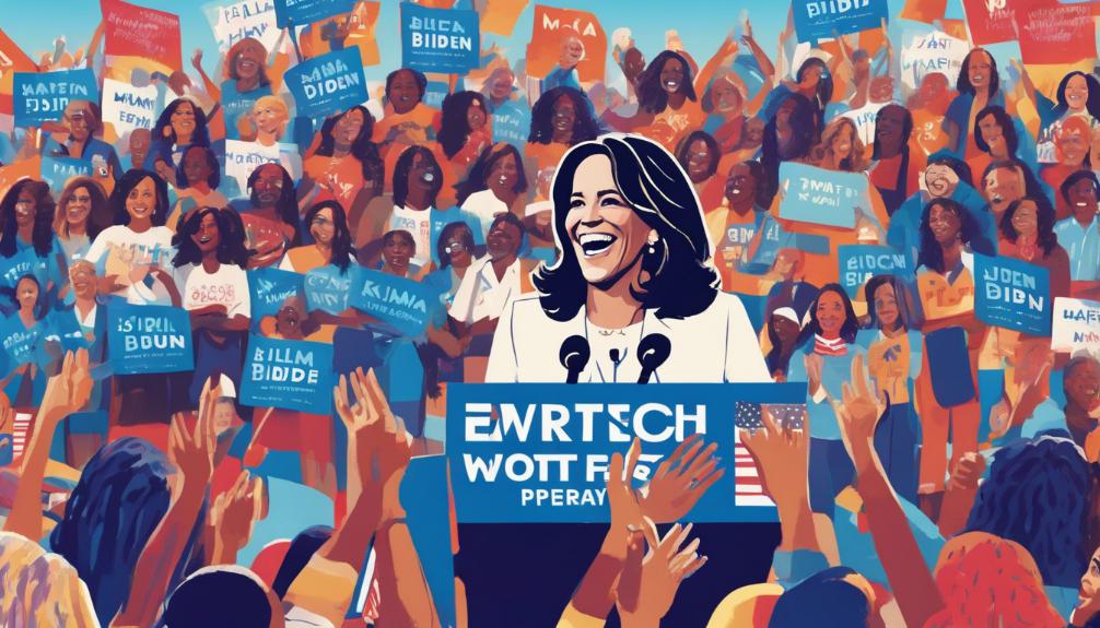 Jill Biden Campaigns for Kamala Harris, Shifting Focus From Husband’s Previous Run