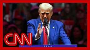 Dana Bash reacts to Trump's remarks at New York rally