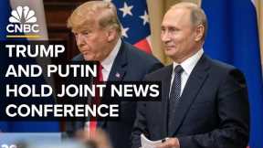 President Trump and Russia's President Putin hold joint news conference in Alaska — 8/15/2025