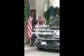 President Zelensky arrives at the