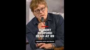 Robert Redford dead at 89