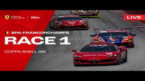  LIVE Ferrari Challenge Europe - Spa-Francorchamps, Race 1 - Coppa Shell AM 
