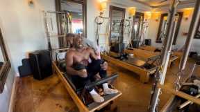 Pilates Kicks Roc’s Butt