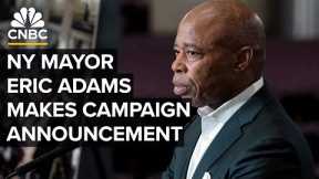 NY Mayor Eric Adams makes campaign announcement as Trump nomination floated — 9/5/2025