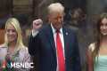 Trump's U.S. Open arrival delays