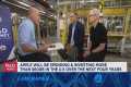 Apple CEO Tim Cook and Corning CEO