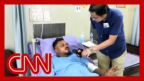 Sole survivor of Air India crash describes the moments after impact