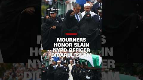 Mourners honor slain NYPD officer Didarul Islam