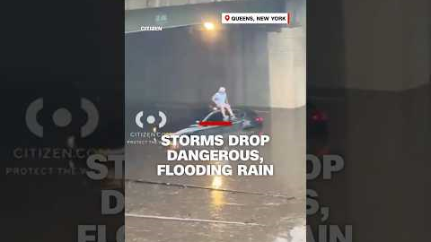 Storms drop dangerous, flooding rain