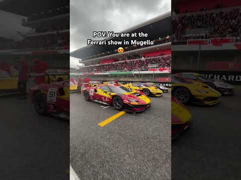  Brb, missing the Ferrari show already 🥲#FerrariFM25  #FerrariRaces 