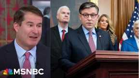 'On a paid vacation': Congressman slams Speaker Johnson as shutdown hits day 31