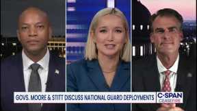 C-SPAN Ceasefire: Oklahoma Governor Stitt and Maryland Governor Moore on National Guard Deployment