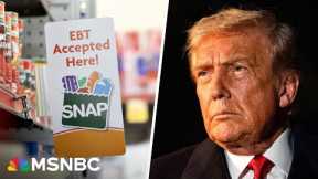Trump’s ‘punishing’ Americans: Dem Rep. bashes Trump for refusing to use emergency funds for SNAP