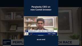 Perplexity CEO on new Comet browser