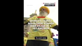 World’s oldest marathon runner dies at 114 in a hit-and-run