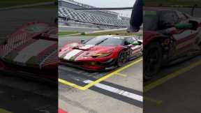  Direct from the pit lane ahead of the #Daytona24 🎥 #IMSA #Ferrari296GT3 #FerrariEndurance 