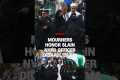 Mourners honor slain NYPD officer