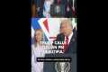 Trump calls Italian PM 'beautiful'