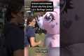 Unicorn-clad protester shares why