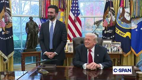 President Trump Meets With New York City Mayor-Elect Mamdani