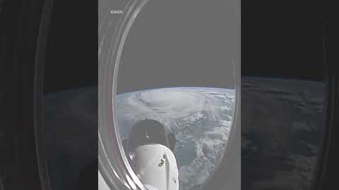 NASA captures timelapse of Hurricane Milton in space