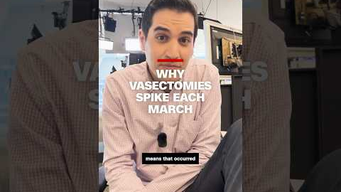 Why vasectomies spike every March