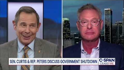 Ceasefire - Sen. John Curtis (R-UT) and Rep. Scott Peters (D-CA) on Government Shutdown