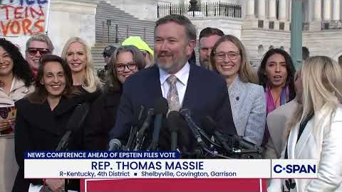Rep. Thomas Massie (R-KY) on Epstein Files