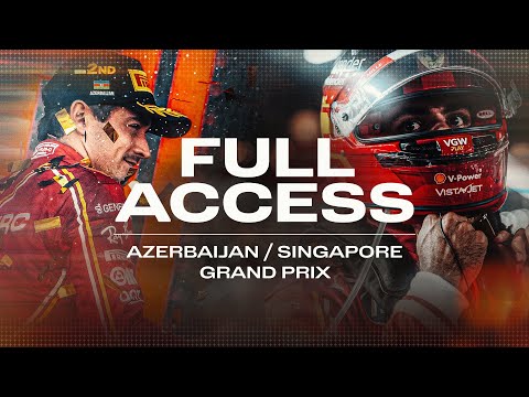  SF Full Access - 2024 Singapore and Azerbaijan GP | Double header on the streets 