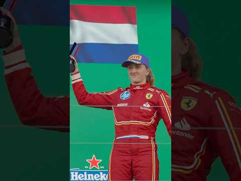  Name a better feeling than two podiums at your home Grand Prix… 🥹🇳🇱#FerrariDriverAcademy 