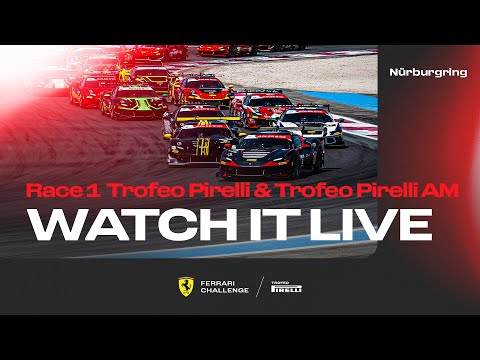  Ferrari Challenge Europe - Nürburgring, Race 1 - Trofeo Pirelli & Trofeo Pirelli AM 