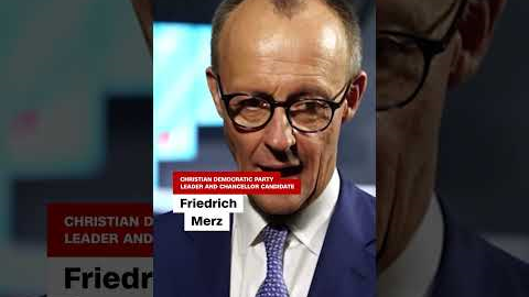 German Chancellor candidate on President Trump