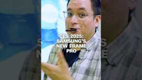 CES 2025: Samsung's The Frame Pro