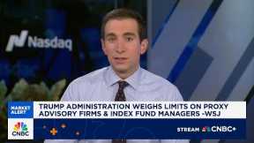 Trump administration weighs limits on proxy advisory firms & index fund managers: WSJ
